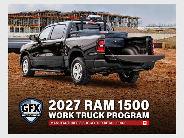 2027 Ram Work Truck Sales Code Guide - Canada